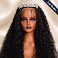 Premium deep wave wig unit made from 100% Virgin Human Hair